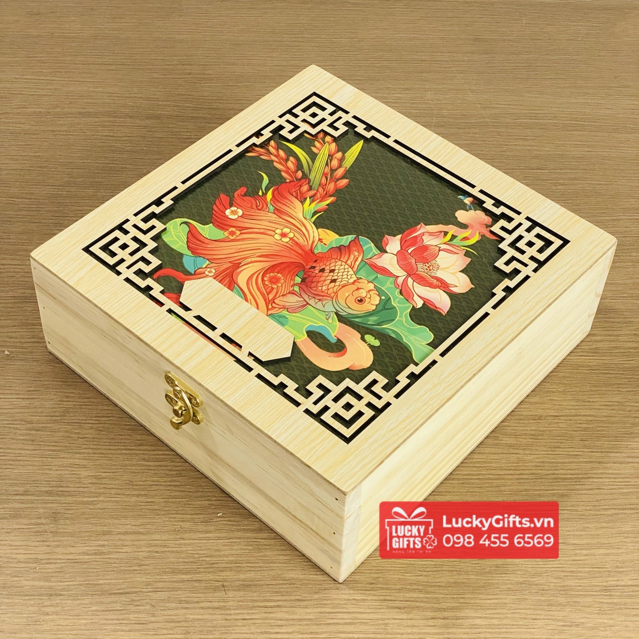 Hộp gỗ - Công Ty TNHH SX TM-DV The Clára Gifts